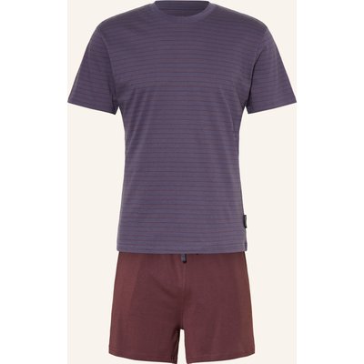 Marc O'polo Shorty-Schlafanzug blau