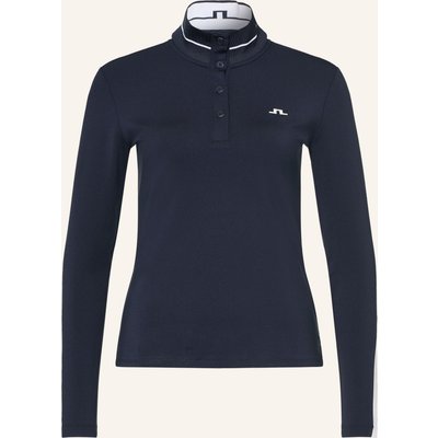 J.Lindeberg Funktions-Poloshirt blau