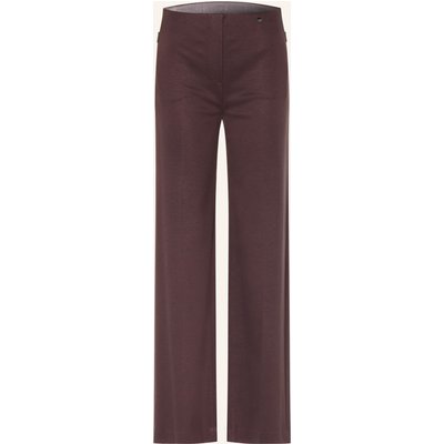 Marc Cain Marlenehose Winder Aus Jersey braun