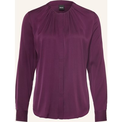 Boss Bluse Banorah Mit Seide lila
