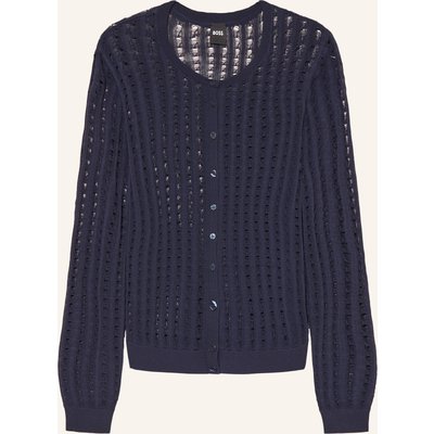 Boss Strickjacke Foatoas blau