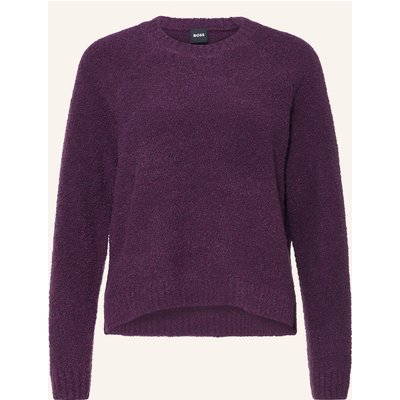 Boss Bouclé-Pullover Febisana lila