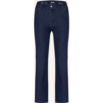Boss Flared Jeans Kick Flare blau