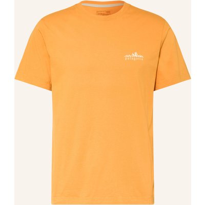 Patagonia T-Shirt Fitz Roy Foothills gelb