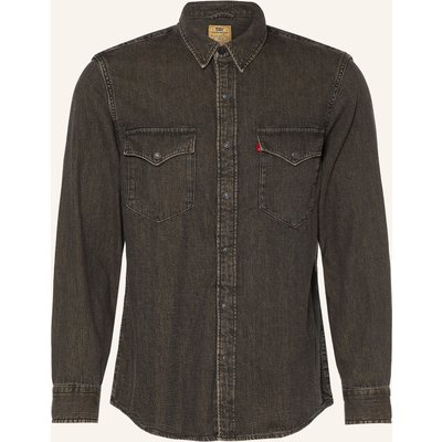 Levi's® Jeanshemd Western Relaxed Fit braun