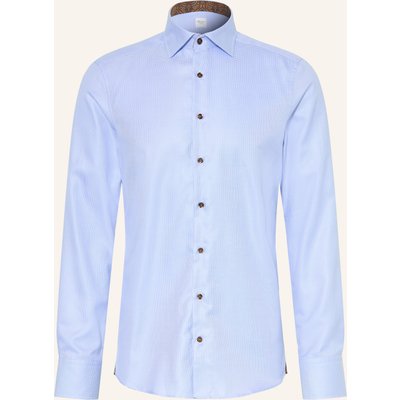 Stenströms Hemd Slimline Fit blau