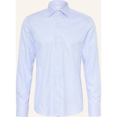 Stenströms Hemd Slimline Fit blau