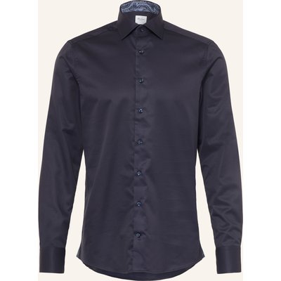 Stenströms Hemd Slimline Fit blau