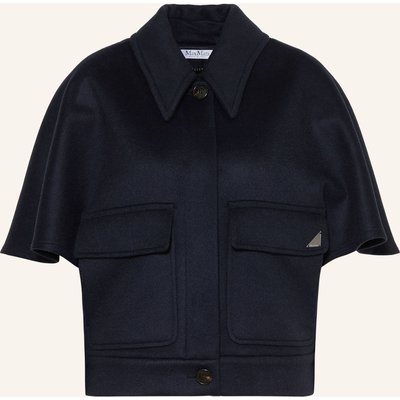 Max Mara Cashmere-Cape Dream blau