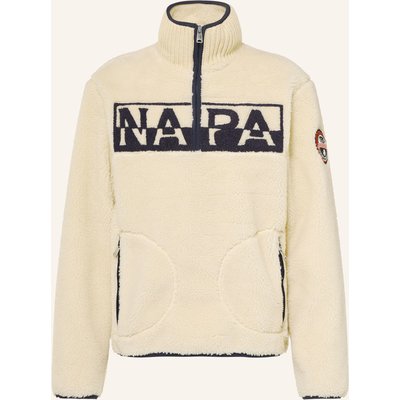 Napapijri Fleece-Troyer Archive weiss