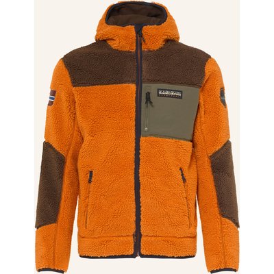 Napapijri Fleecejacke Yupik orange