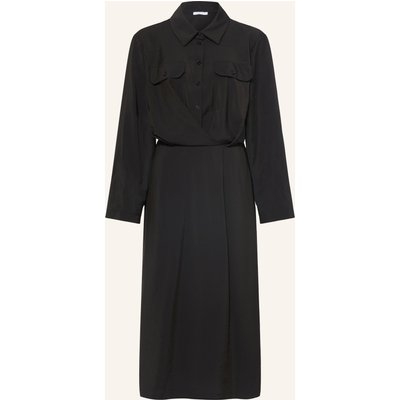 Patrizia Pepe Hemdblusenkleid schwarz