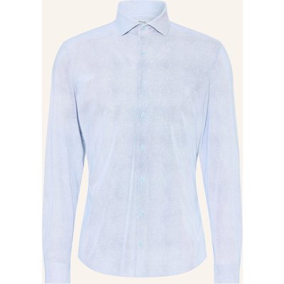 Paul Hemd Shaped Fit blau