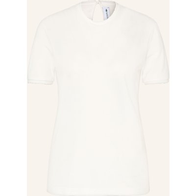 Lacoste T-Shirt Aus Piqué weiss