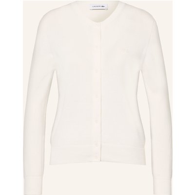 Lacoste Strickjacke weiss