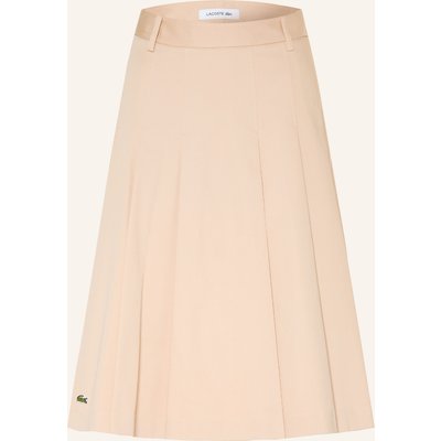 Lacoste Faltenrock beige