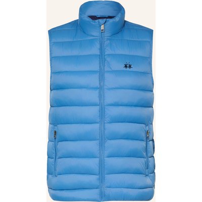 La Martina Steppweste blau