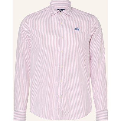La Martina Oxfordhemd Regular Fit rot