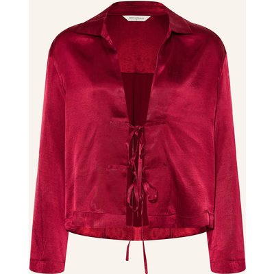 Msch Copenhagen Blusenshirt Mschshaelan Aus Satin rot