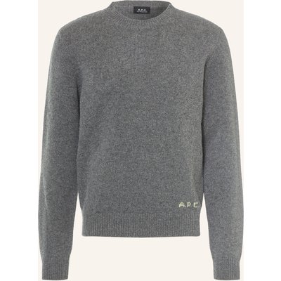 A.P.C. Pullover Edmond grau