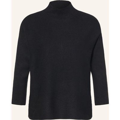 Comma Pullover Mit 3/4-Arm schwarz