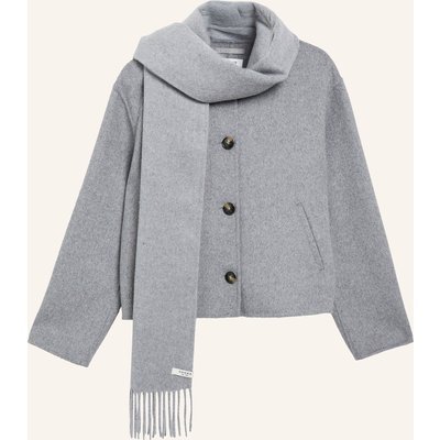 Comma Kastenjacke grau