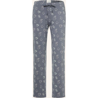 Schiesser Schlafhose Mix + Relax grau