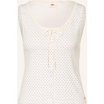 Levi's® Top Dry Goods Pointelle Mit Spitze weiss
