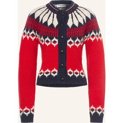 Lollys Laundry Strickjacke Clarell rot
