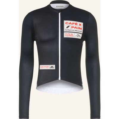 Café Du Cycliste Radtrikot Constance Pain schwarz