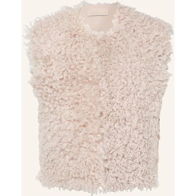 Mrs & Hugs Weste beige