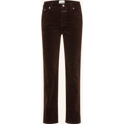 Closed Cordhose Milo braun