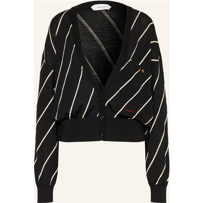 Versace Strickjacke schwarz
