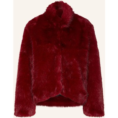 Frieda & Freddies Kunstfell-Jacke Miss Boho rot