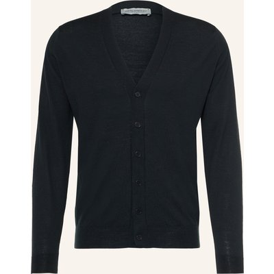 John Smedley Strickjacke Bradrick Aus Merinowolle schwarz
