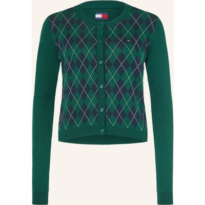 Tommy Jeans Strickjacke gruen