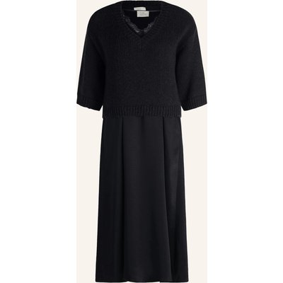 Robe Légère Set: Pullover Und Kleid schwarz