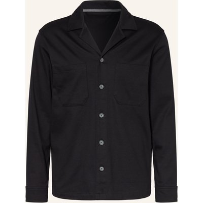 Desoto Jersey-Overshirt schwarz