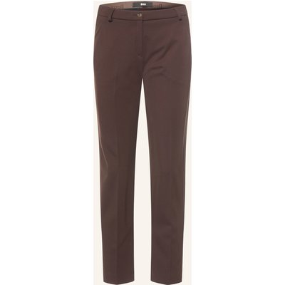 Brax Jerseyhose Maron braun