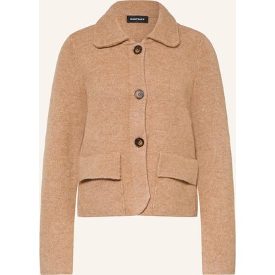 Repeat Strickjacke braun