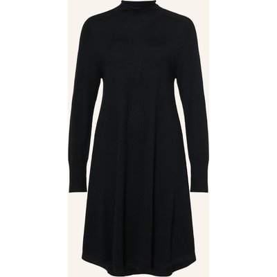 Repeat Strickkleid Aus Merinowolle schwarz