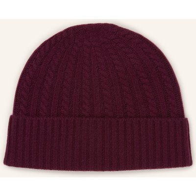 S.Marlon Cashmere-Mütze rot