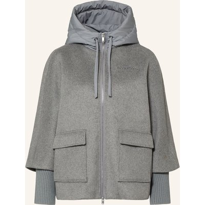 Smith & Soul Jacke Im Materialmix grau