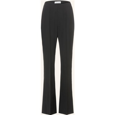 The Frankie Shop Bootcut-Hose Dessa schwarz
