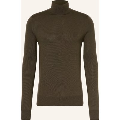 The Frankie Shop Rollkragenpullover Eve Aus Merinowolle gruen