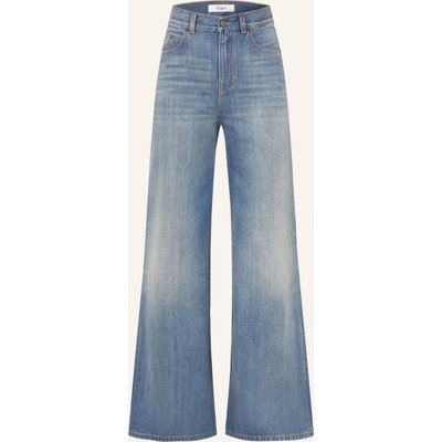 Chloé Wide Leg Jeans blau