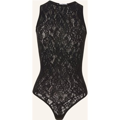 Wolford String-Body Infite Rose Net schwarz