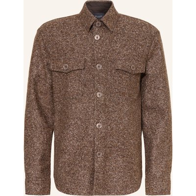Maerz Muenchen Hemd Slim Fit braun