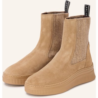 Voile Blanche Chelsea-Boots Flaurence braun