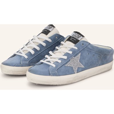 Golden Goose Mules Super-Star blau